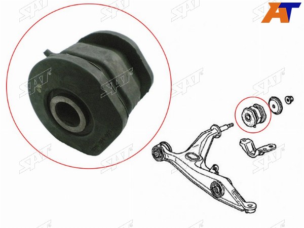 Сайлентблок RR переднего нижнего рычага HONDA CIVICCR-VINTEGRAORTHIADOMANIPARTNERSM-XSTEP 95-