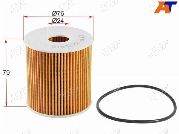 Фильтр масляный (картридж) VOLVO C70 97-05S40 96-03S60 00-10S70 98-00S80 98-10XC70 00-07XC90 0