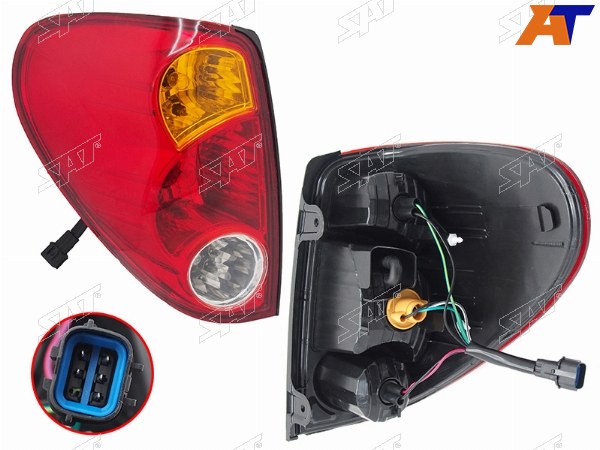 Фонарь задний MITSUBISHI L200 05-15 LH