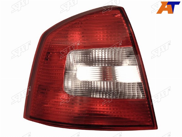 Фонарь задний SKODA OCTAVIA 08-13 LH 4D