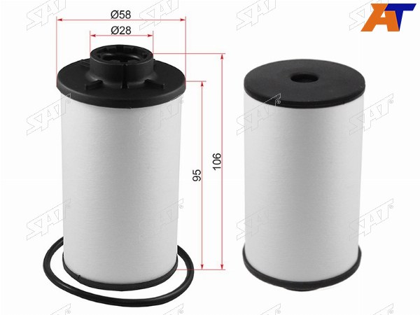 Фильтр АКПП AUDI A3S3 04-13Q3 12-15TT 03-10VW GOLFJETTA 05-15PASSATTIGUAN 06-15