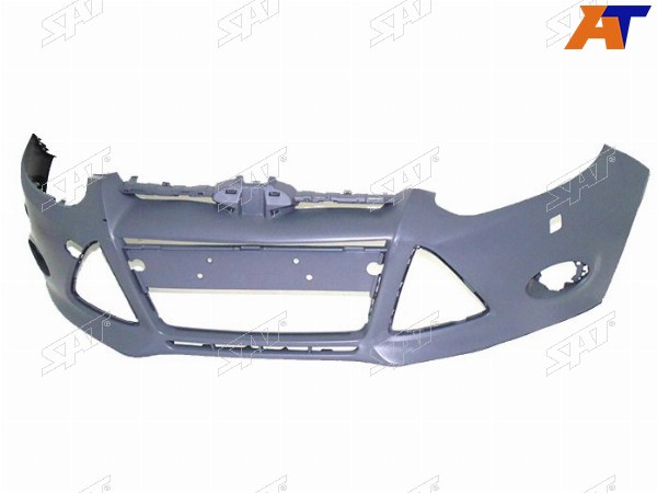 Бампер передний Ford Focus 10-15 (Под омыватели фар)