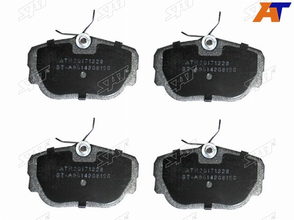 Колодки тормозные перед MERCEDES W201