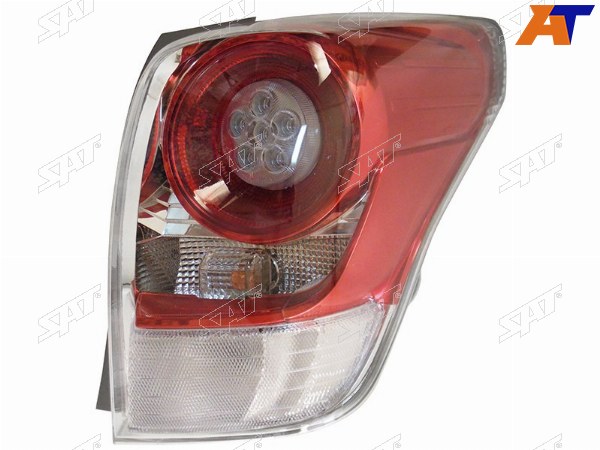 Фонарь задний TOYOTA VERSO 09-12 RH красно-белый