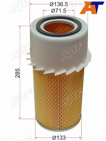 Фильтр воздушный MITSUBISHI PAJEROMONTERO 82-91DELICA 86-99L300 86-08