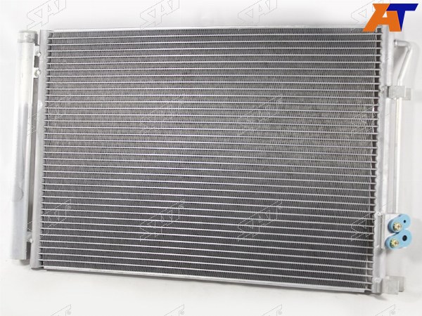 Радиатор кондиционера Hyundai Solaris 17-  Kia Rio 16-  Hyundai Accent 17-22  Kia Rio X-Line 17-2