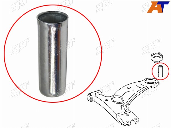 Втулка сайлентблока нижнего FR рычага TOYOTA CALDINACARINACORONAIPSUM 92-02 2WD