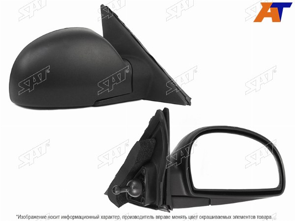Зеркало HYUNDAI ACCENT 00-06ACCENT(Тагаз) 01- RH (механическое)