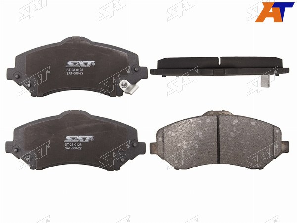 Колодки тормозные перед DODGE NITRO 07-JEEP CHEROKEE IV 07-WRANGLER  06-