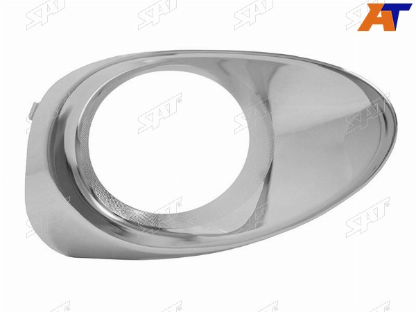 Оправа ПТФ LEXUS RX270RX350RX450H 12-15 RH хром ободок