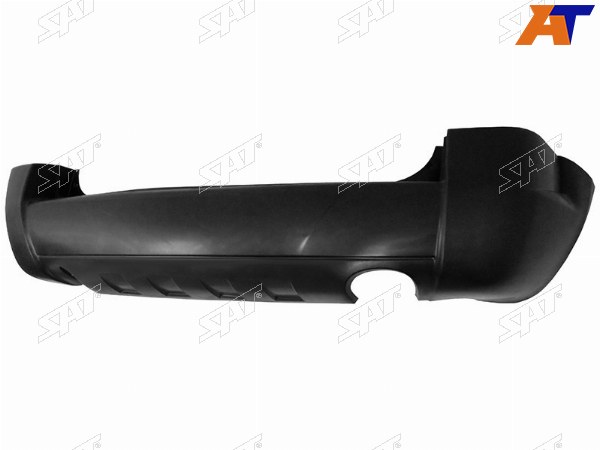 Бампер задний HYUNDAI TUCSON 04-09 под две трубы