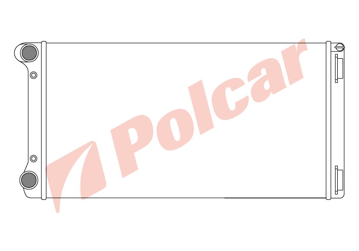 302208-2 PUNTO II  99- РАДИАТОР 580Х322  1,9D M -C