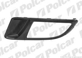 303127-3 BRAVO 07- РЕШЁТКА В БАМПЕР ЛЕВАЯ С ОТВ. ПОД ПТ