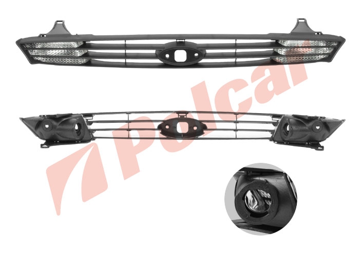 320105-5 FOCUS 98-0202 USA РЕШЕТКА С БЕЛЫМИ ПОВОРОТ