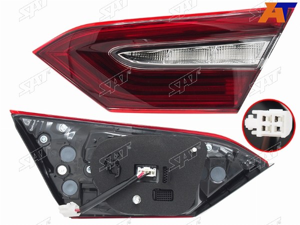 Фонарь в крышку багажника TOYOTA CAMRY 18- USA RH (LED)