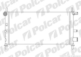 321008A6 РАДИАТОР ОСНОВНОЙ 502 x 288 x 22 mm