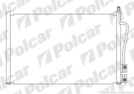 3212K8C1 FIESTA 02-05FUSION 02-05 РАДИАТОР КОНДИЦИОНЕРА 580X365X16