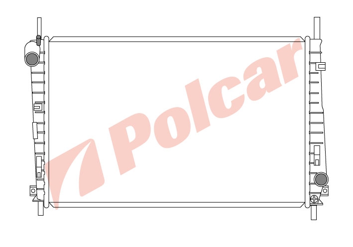 321808-1 MONDEO 00- 1,8 РАД620X385 M+C (62041A)  FD2335
