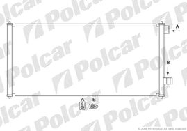 3256K8C1 TRANSIT TOURNEO CONNECT 02- РАДИАТОР КОНДИЦИОНЕРА