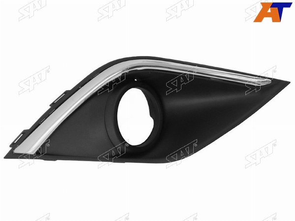 Оправа ПТФ MITSUBISHI OUTLANDER 15-18 RH хром