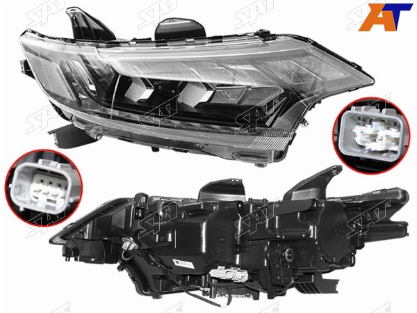Фара MITSUBISHI OUTLANDER 18-22 RH LED