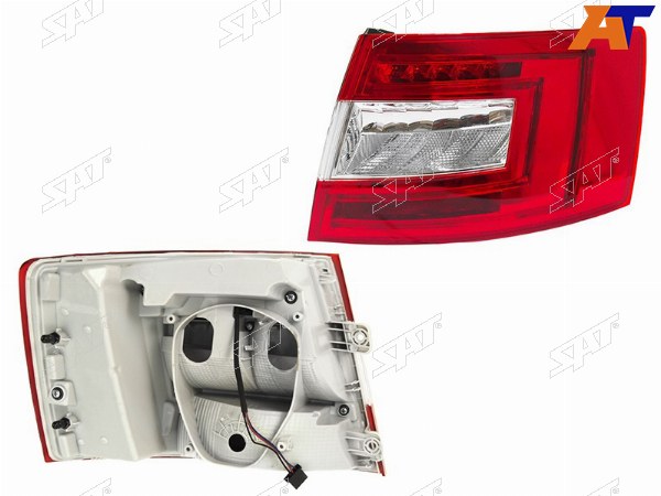 Фонарь задний SKODA OCTAVIA 13-17 RH диодный
