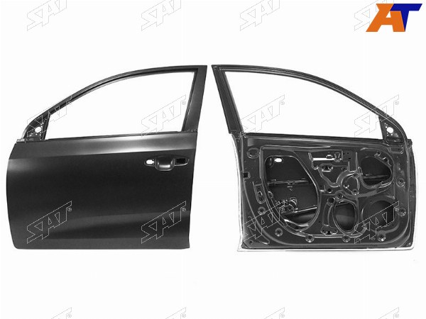 Дверь передняя KIA RIO 17- LH