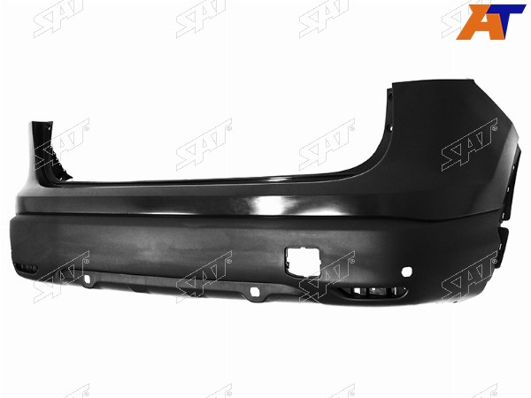 Бампер задний NISSAN QASHQAI 14-19 с отв. под сонары