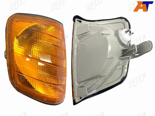 Габарит MERCEDES W124 85-95 RH желтый
