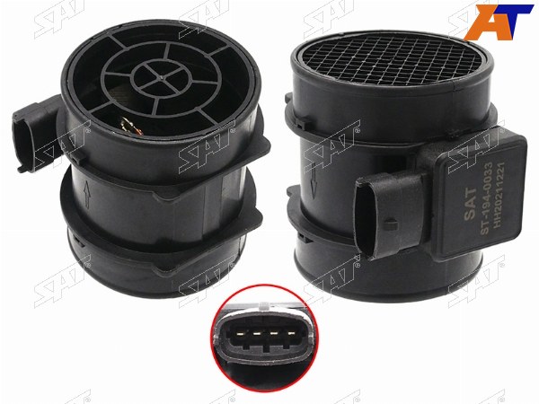 Расходомер воздуха OPEL ASTRA G 98-05 ASTRA H 04-10 CORSA C 00-06 VECTRA B 95-03 VECTRA C 02-08