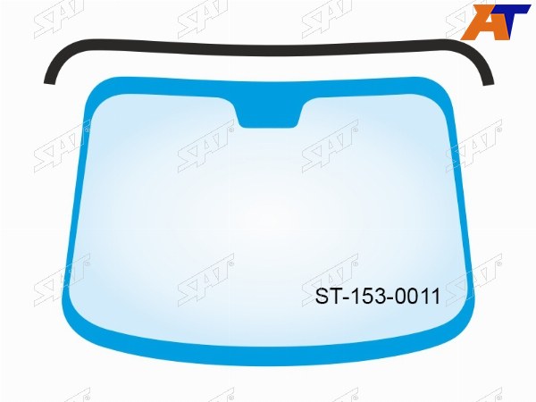 Молдинг лобового стекла (Сверху) Toyota Land Cruiser Prado (J150) 09-20  Lexus GX460 09-19