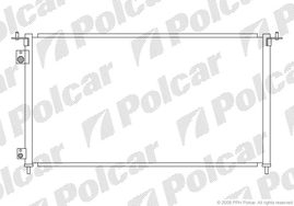 3825K8C2 CIVIC НВSDNCOUPE 01-  РАДИАТОР КОНДИЦИОНЕРА 645X355  2.0 i Sport
