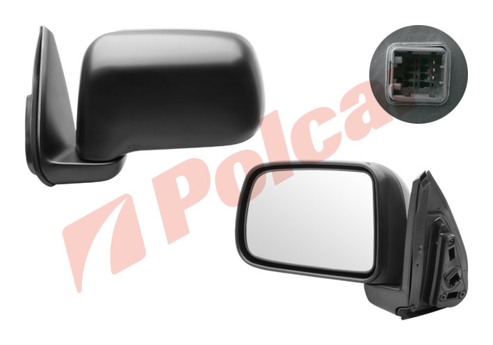 3875525M CRV 0297-2001 ЗЕРКАЛО R ЭЛЕКТРИЧ. КРЫШКА ПОД ПОКРАСКУ