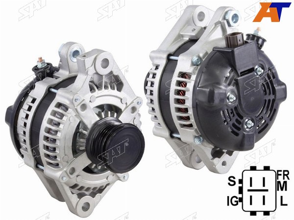 Генератор TOYOTA CAMRY 3.5 06-11RAV4HIGHLANDER 3.5 10-LEXUS GS300 3.03.5 09- 12V 100A