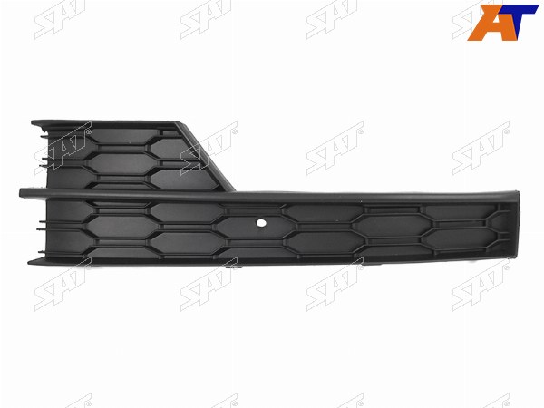 Решетка в бампер SKODA OCTAVIA 17-20 LH под ПТФ
