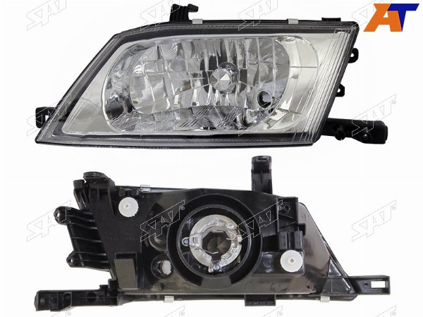 Фара NISSAN WINGROAD 99-02AD 99-05MAZDA FAMILIA 99-08 LH