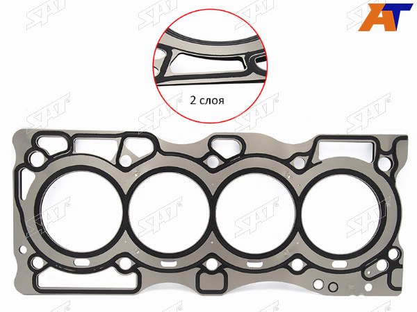 Прокладка ГБЦ NISSAN X-TRAILTEANA QR20QR25DE 09-