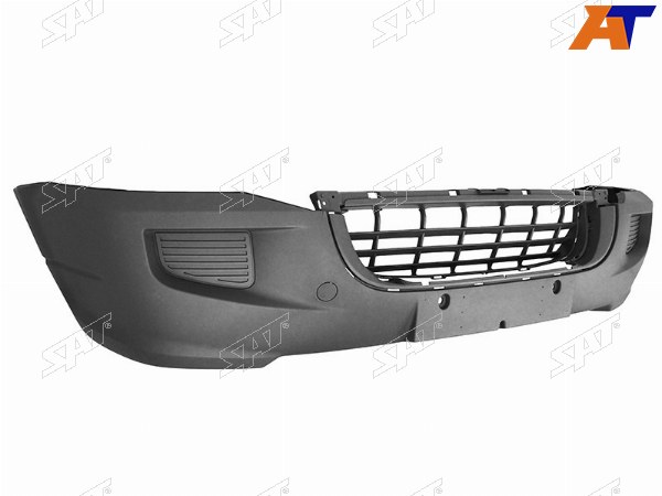 Бампер передний Volkswagen Crafter 06-11 (С отверстием под крюк)
