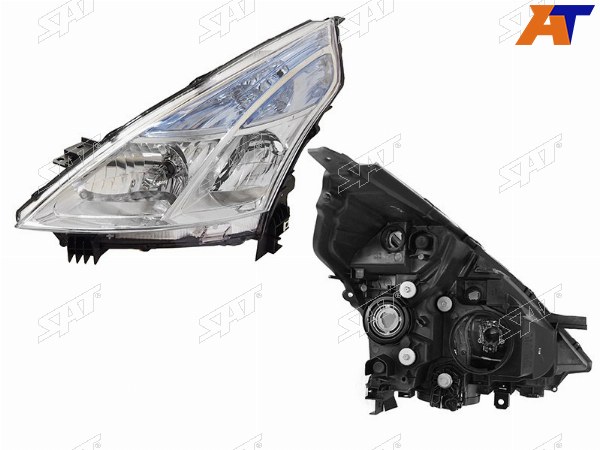 Фара NISSAN TEANA 08-14 LH под электрокорректор, ксенон