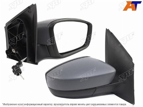 Зеркало VW POLO 09-20 4D RH  механическое