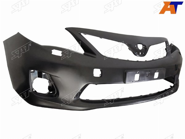 Бампер передний Toyota Corolla (E150) 10-13 (Под омыватели фар)