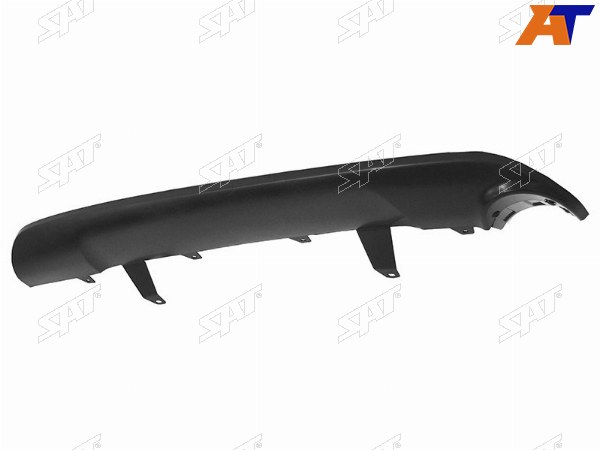 Накладка заднего бампера TOYOTA RAV4 15-19 черная