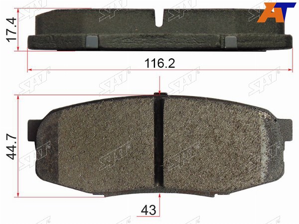 Колодки тормозные зад TOYOTA LAND CRUISER 200TUNDRASEQUOIA 07-LEXUS LX570 07- (с керамическим нап