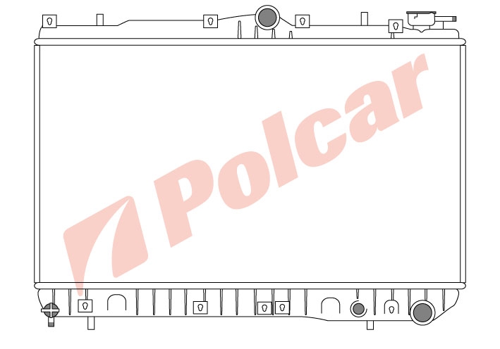 400108-X РАДИАТОР ОСНОВНОЙ 600Х335Х25