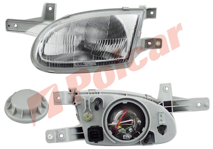 400609-E ACCENT 98-00 ФАРА ПЕРЕДНЯЯ ЛЕВАЯ ЭЛЕКТРИКА  производитель TYC