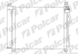 4106K8C1 PICANTO 0104- РАДИАТОР КОНДИЦИОНЕРА 430X330