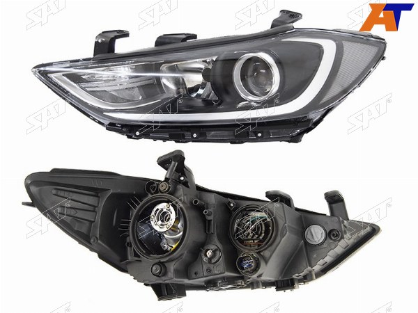 Фара HYUNDAI ELANTRA 16-18 LH
