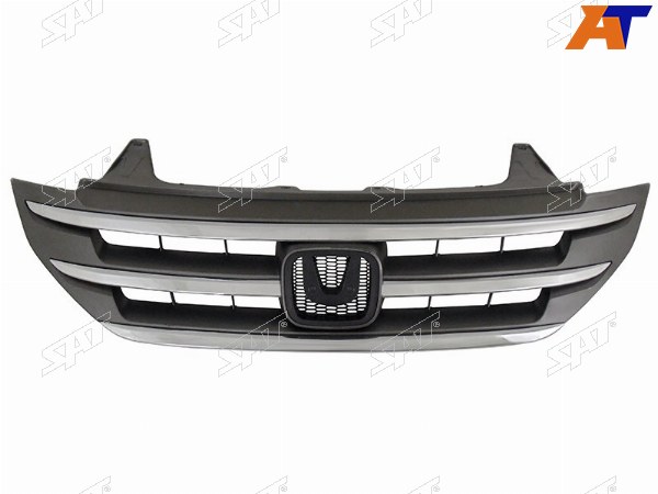 Решетка радиатора HONDA CR-V 12-15  серебро