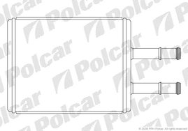 4516N8-1 626 92-97MX6 92-XEDOS 6 РАДИАТОР ОТОПИТЕЛЯ 180X165X36