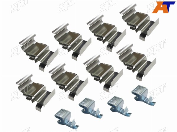Комплект монтажный тормозных колодок RR TOYOTA LAND CRUISER 80100105PRADO 90120150